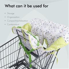 2 in 1 shopping cart cover